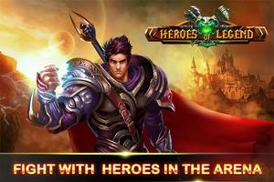Hero of Legend: Castle defense Affiche