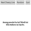 Pinoy Pick Up Lines Version 4