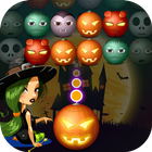 Halloween Witch Bubble Shooter Deluxe أيقونة