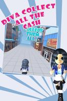 Diva Mall Girl Run 3D - Free capture d'écran 2