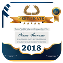 Certificate Maker app Easy to Design Certifcate aplikacja