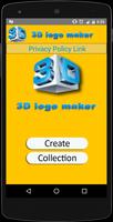 3D Logo Maker Poster