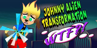 Johnny Test The Hero Alien Boy Poster