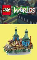 लेगो संसारों के लिए गाइड पोस्टर