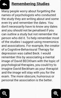 AQA Psychology Depression Free screenshot 1