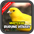 Canary singing icon