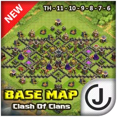 Скачать Maps of COC 2016 APK