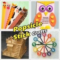 Popsicle Stick Crafts Affiche