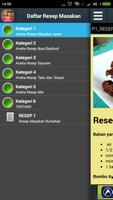 Resep Masakan Rumahan 2017 captura de pantalla 1