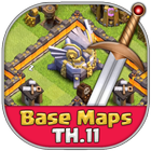 آیکون‌ Base Maps TH11 COC