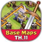 Base Maps TH11 COC アイコン