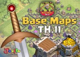 Base Maps TH11 COC ポスター