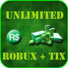 Unlimited Free Robux For Roblox Simulator Joke ไอคอน