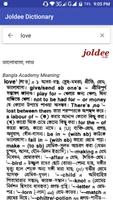 Joldee Dictionary ảnh chụp màn hình 1
