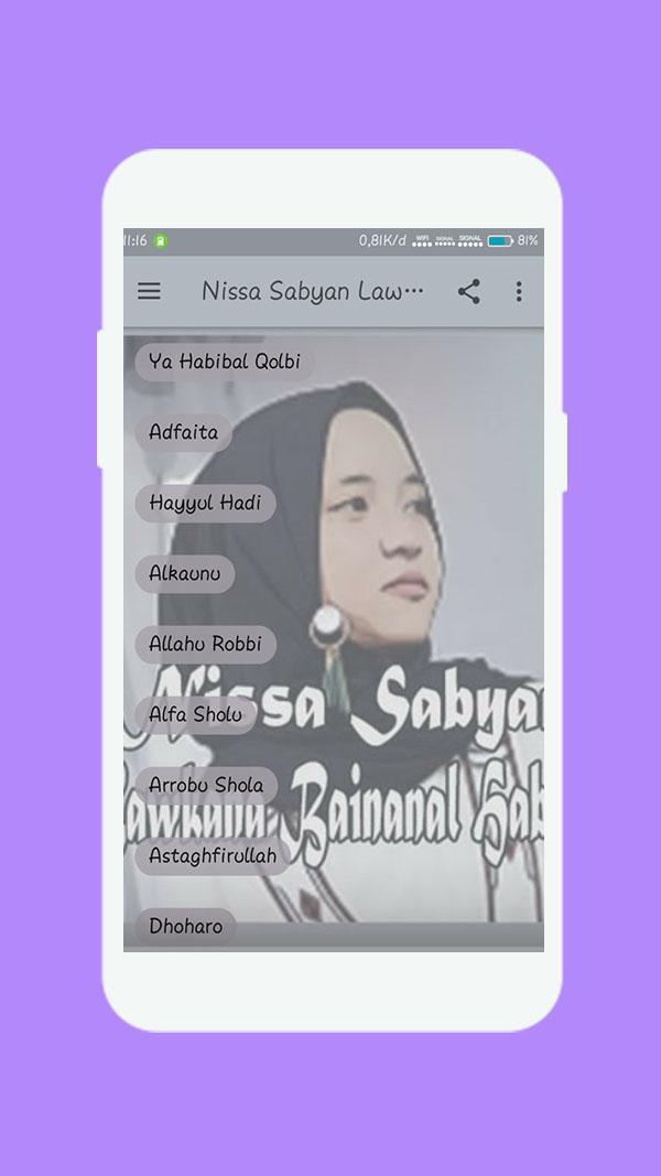 Nissa Sabyan Lawkana Bainanal Habibi For Android Apk Download