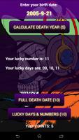 Death Date Calculator: Death Clock capture d'écran 2