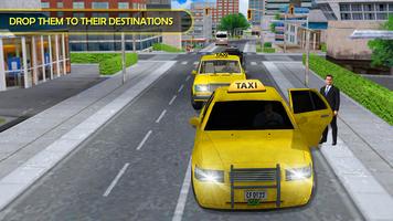 Crazy Taxi City 3D Game capture d'écran 1
