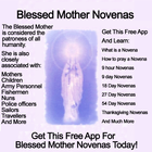 ikon Blessed Mother Novenas