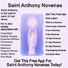 Saint Anthony Novenas biểu tượng