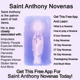 ikon Saint Anthony Novenas