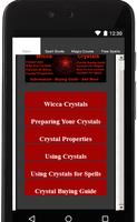 Wicca Crystals Affiche