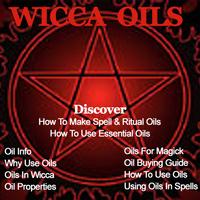 Wicca Oils Cartaz
