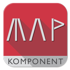 Kustomised Map Komponent -KLWP آئیکن