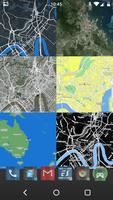 Kustomised Map Komponent -KLWP Ekran Görüntüsü 1