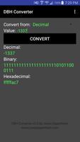 Decimal Binary Hex Converter ảnh chụp màn hình 1