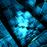 Matrix 3D Cubes 3 Trial LWP icône
