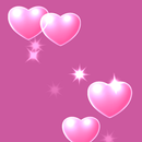 Pink Hearts Live Wallpaper APK