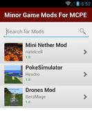 Minor Game Mods For MCPE capture d'écran 1