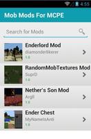 Mob Mods For MCPE পোস্টার