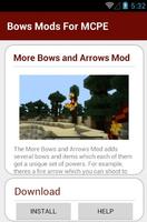 Bows Mods For MCPE capture d'écran 2