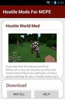Hostile Mods For MCPE syot layar 3