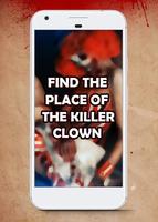 killer clown detector Affiche