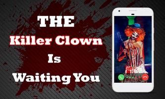 برنامه‌نما Killer clown call you عکس از صفحه