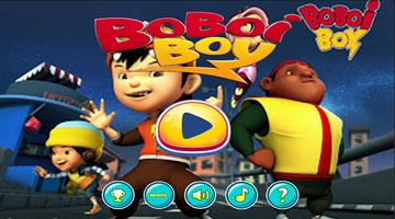 run BoBoyBoy adventure games poster