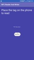 NFC tag reader/writer скриншот 1