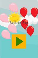 Ballon knallen Spiele Plakat