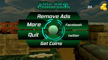 Elite SWAT Commando:killer syot layar 3