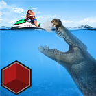 Crocodile attack Simulator Wild icon