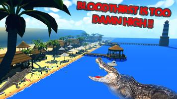 Crocodile attack Simulator Wild Ekran Görüntüsü 1