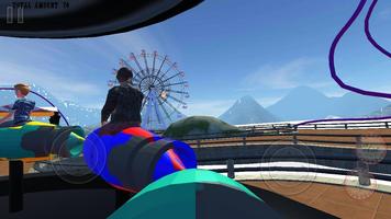 Amazing Theme Park With Roller Coaster 2018 screenshot 1