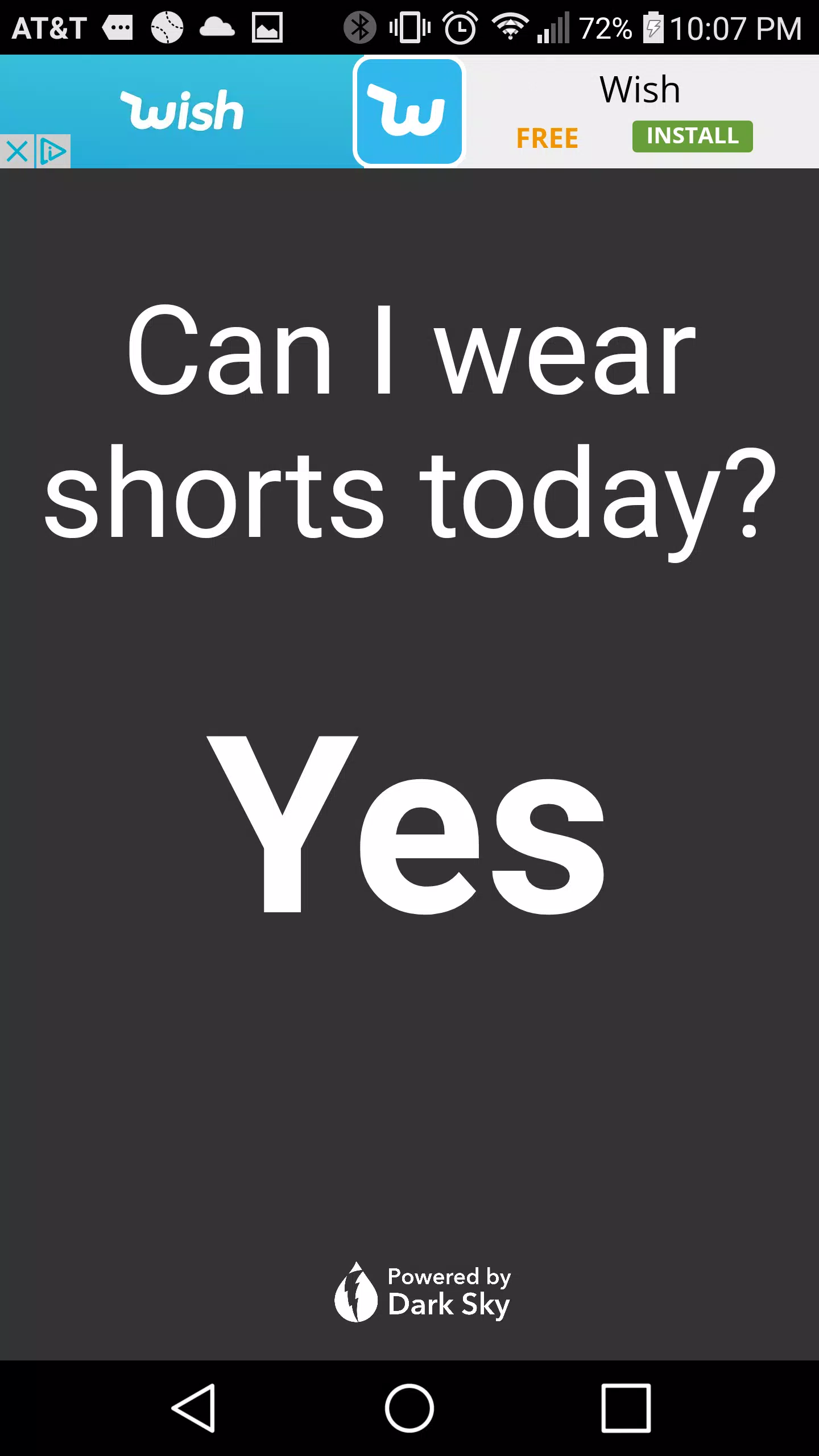 Can I Wear Shorts Today? APK for Android Download