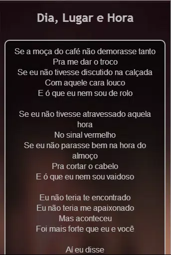 Jogo do amor - Letra - Luan Santana 