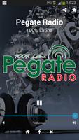 Pegate Radio الملصق