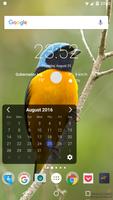 Month Calendar Widget Affiche