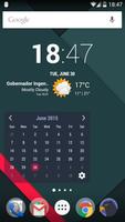 Month Calendar Widget capture d'écran 1