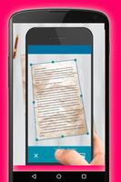 Scan documents to pdf with qr code scanner Affiche